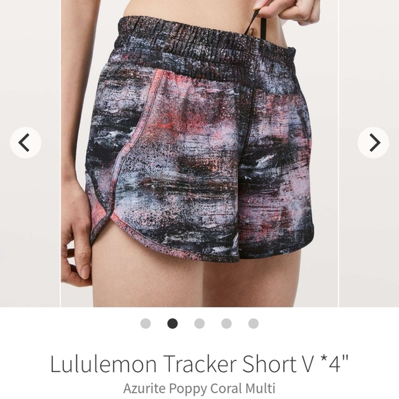 Lululemon Peloton tracker 4" shorts size 4 - Picture 5 of 6